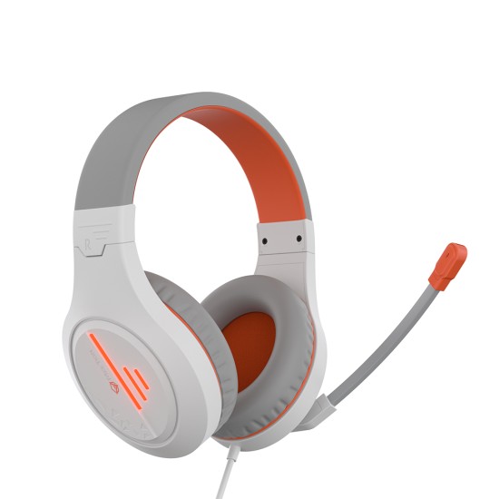 Meetion MT-HP021 Gaming Ακουστικά Άσπρο + Πορτοκαλί Meetion MT-HP021 Gaming Ακουστικά Άσπρο + Πορτοκαλί