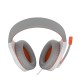 Meetion MT-HP021 Gaming Ακουστικά Άσπρο + Πορτοκαλί Meetion MT-HP021 Gaming Ακουστικά Άσπρο + Πορτοκαλί