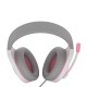 Meetion MT-HP021 Gaming Ακουστικά Άσπρο + Ρόζ Meetion MT-HP021 Gaming Ακουστικά Άσπρο + Ρόζ