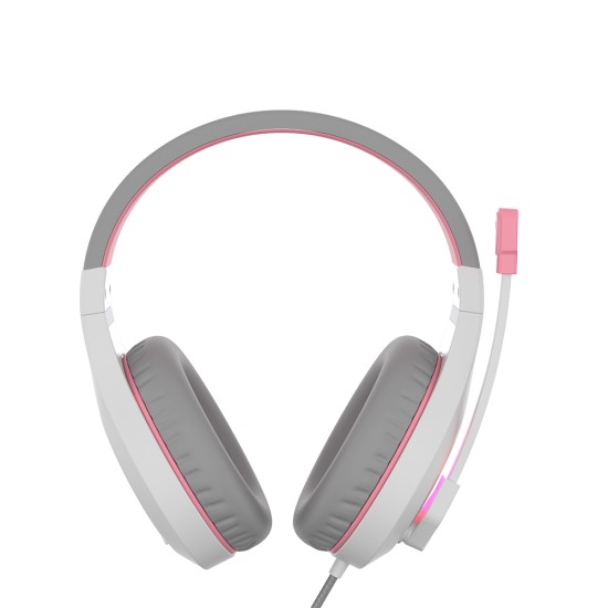 Meetion MT-HP021 Gaming Ακουστικά Άσπρο + Ρόζ Meetion MT-HP021 Gaming Ακουστικά Άσπρο + Ρόζ