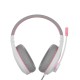 Meetion MT-HP021 Gaming Ακουστικά Άσπρο + Ρόζ Meetion MT-HP021 Gaming Ακουστικά Άσπρο + Ρόζ