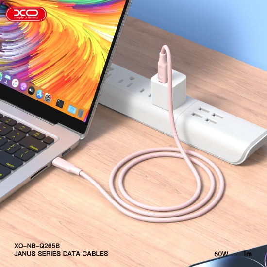 XO NB-Q265A PD 27W Type-C σε Lightning Μινιμαλιστικό Καλώδιο (Ροζ) XO NB-Q265A PD 27W Type-C σε Lightning Μινιμαλιστικό Καλώδιο (Ροζ)