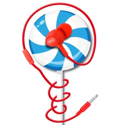 XO S6 Candy Handsfree Κόκκινο