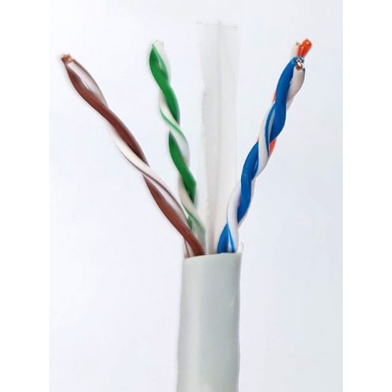 ATC Στροφείο Δικτύου ATC-613 UTP CAT6 305m Γκρί Εσωτερικό ATC Στροφείο Δικτύου ATC-613 UTP CAT6 305m Γκρί Εσωτερικό