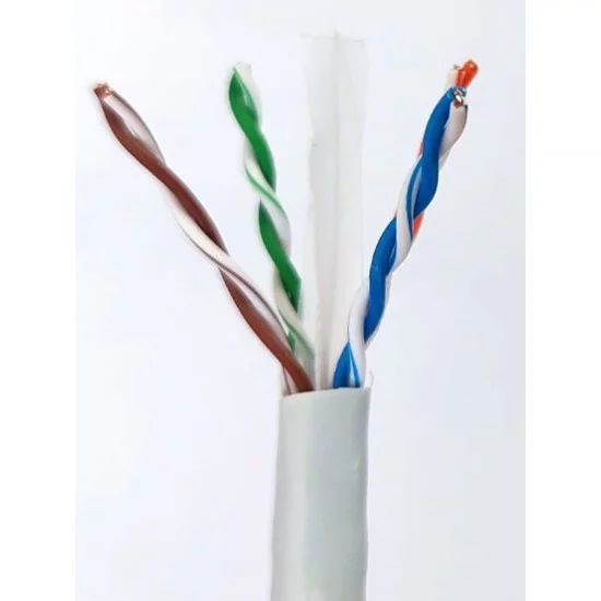 ATC Στροφείο Δικτύου ATC-613 UTP CAT6 305m Γκρί Εσωτερικό