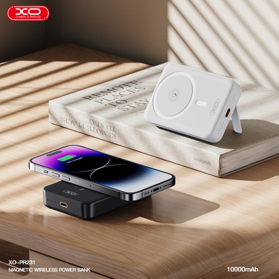 XO PR231 magnetic 15W wireless charging+PD20W fast charging 10000mAh Black XO PR231 magnetic 15W wireless charging+PD20W fast charging 10000mAh Black