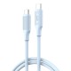 XO NB-Q265B PD 60W Type-C Σε Type-C Μινιμαλιστικό Καλώδιο (Μπλε) XO NB-Q265B PD 60W Type-C Σε Type-C Μινιμαλιστικό Καλώδιο (Μπλε)