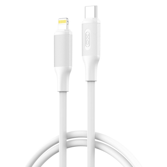 XO NB-Q265A PD 27W Type-C σε Lightning Μινιμαλιστικό Καλώδιο (Λευκό) XO NB-Q265A PD 27W Type-C σε Lightning Μινιμαλιστικό Καλώδιο (Λευκό)