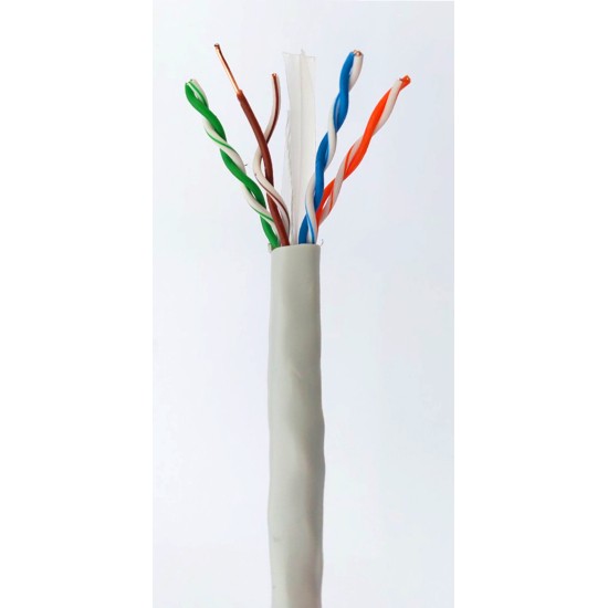ATC Στροφείο Δικτύου ATC-613 UTP CAT6 305m Γκρί Εσωτερικό ATC Στροφείο Δικτύου ATC-613 UTP CAT6 305m Γκρί Εσωτερικό