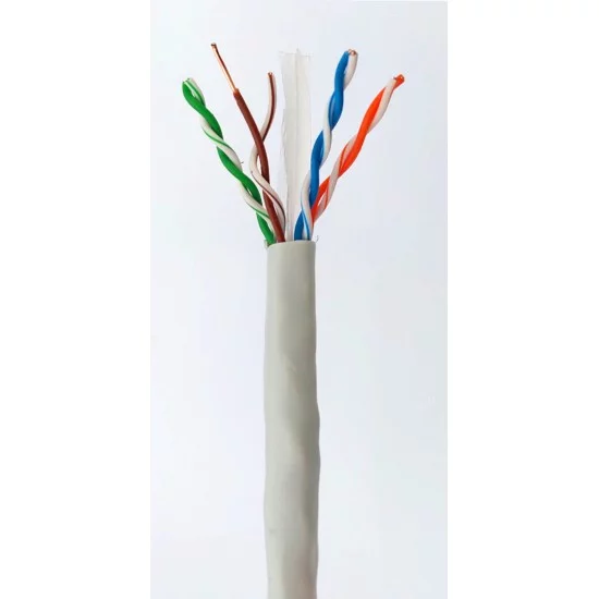 ATC Στροφείο Δικτύου ATC-613 UTP CAT6 305m Γκρί Εσωτερικό