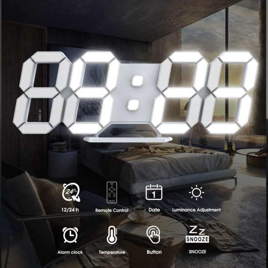 EDUP EH-LED1302 Digital Timer Nightlight Watch Alarm Clock 12 or 24 Hour Display EDUP EH-LED1302 Digital Timer Nightlight Watch Alarm Clock 12 or 24 Hour Display