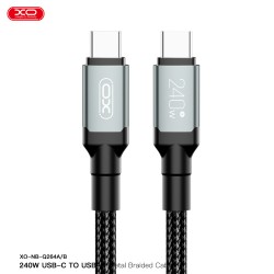 XO NB-Q264A Type-c to Type-c 240W High Power Data Cable 1m XO NB-Q264A Type-c to Type-c 240W High Power Data Cable 1m
