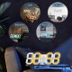 EDUP EH-LED1319 3D LED Wall Clock 9.5 Remote Control Digital Nightlight EDUP EH-LED1319 3D LED Wall Clock 9.5 Remote Control Digital Nightlight