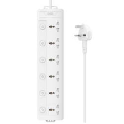 XO WL18 (UK) Πολύπριζο 6AC με Ανεξάρτητο Διακόπτη XO WL18 (UK) Πολύπριζο 6AC με Ανεξάρτητο Διακόπτη