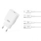 XO L126 USB-C PD20W Fast Charging Charger with Type-C cable(NB-Q190A) XO L126 USB-C PD20W Fast Charging Charger with Type-C cable(NB-Q190A)