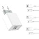 XO L65EU 2.4A Διπλής Θύρας USB Φορτιστής για Lightning XO L65EU 2.4A Διπλής Θύρας USB Φορτιστής για Lightning