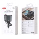 XO CC62 Smart Μεταλλικός 4 σε 1 Retractable Φορτιστής Αυτοκινήτου XO CC62 Smart Μεταλλικός 4 σε 1 Retractable Φορτιστής Αυτοκινήτου