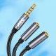 Μετατροπέας ATC HQ 3.5mm 4PIN Θηλ. Σε 2x 3.5mm 0.35m Μετατροπέας ATC HQ 3.5mm 4PIN Θηλ. Σε 2x 3.5mm 0.35m