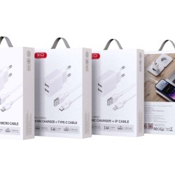 XO L109 (EU) Dual USB-A 2.4A Charger with Micro cable XO L109 (EU) Dual USB-A 2.4A Charger with Micro cable