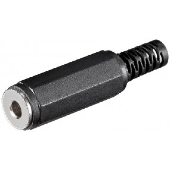 Φίς 2.5mm Stereo Πλαστικό Θηλ. Φίς 2.5mm Stereo Πλαστικό Θηλ.
