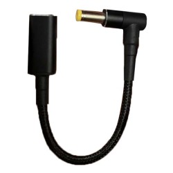 Μετατροπέας 5.5*1.7 Acer 5A 100W Max Type C Θηλυκό