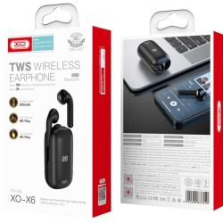 XO X6 TWS Bluetooth Μαύρο XO X6 TWS Bluetooth Μαύρο