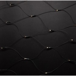 Entac Χριστουγεννιάτικα Λαμπάκια IP44 Net 160 LED 2x1.5m Ψυχρό Λευκό