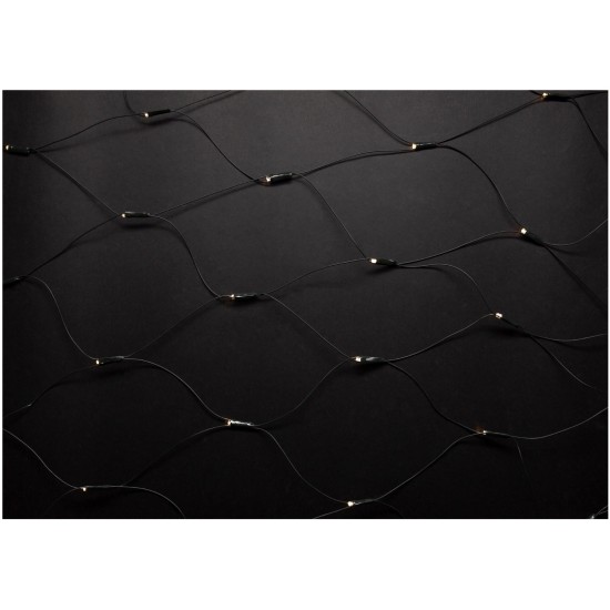 Entac Χριστουγεννιάτικα Λαμπάκια IP44 Net 160 LED 2x1.5m Ψυχρό Λευκό