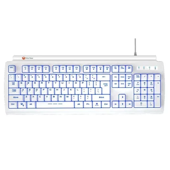Meetion MT-K9000 Ενσύρματο Gaming Πληκτρολόγιο / Άσπρο Meetion MT-K9000 Ενσύρματο Gaming Πληκτρολόγιο / Άσπρο