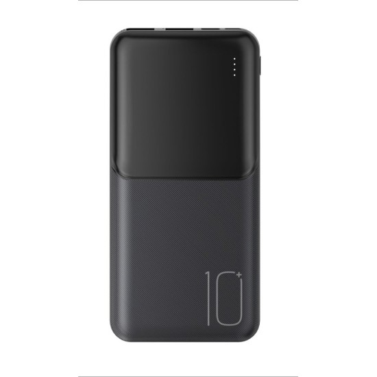 XO PR251 Lighted Mobile Powerbank 10000mAh Μαύρο