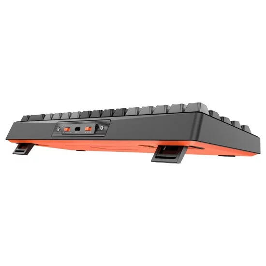 Meetion MK12 Ενσύρματο Bluetooth Gaming Πληκτρολόγιο Μαύρο US Meetion MK12 Ενσύρματο Bluetooth Gaming Πληκτρολόγιο Μαύρο US