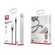 XO NB188 2.4A Διπλής Φοράς Φόρτιση USB Micro 1m Γκρί