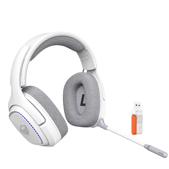 Meetion BTH012 2.4G Bluetooth Gaming Ακουστικά Λευκό Meetion BTH012 2.4G Bluetooth Gaming Ακουστικά Λευκό