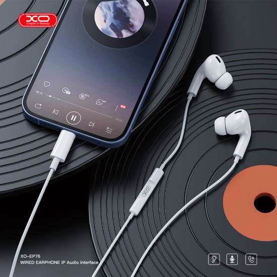 XO EP76 Cracked Lightning Digital Ακουστικά Ομιλίας XO EP76 Cracked Lightning Digital Ακουστικά Ομιλίας