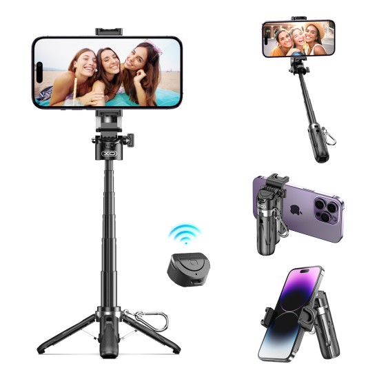 XO SS21 Πολυλειτουργικό Selfie Stick Bluetooth 3 σε 1 XO SS21 Πολυλειτουργικό Selfie Stick Bluetooth 3 σε 1