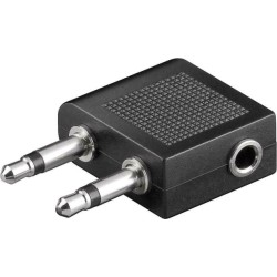 Διπλό Φίς 3.5mm Μono Αρσ. σε Stereo Θηλ. 61004 Διπλό Φίς 3.5mm Μono Αρσ. σε Stereo Θηλ. 61004