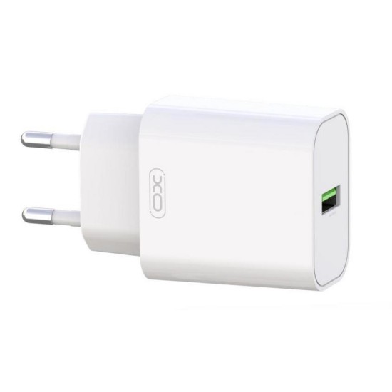 XO L103 (EU) QC3.0 18W Φορτιστής Με Καλώδιο Micro (NB103)