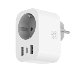 Entac Smart Προσαρμογέας Τροφοδοσίας 2.4A WIBLE Entac Smart Προσαρμογέας Τροφοδοσίας 2.4A WIBLE