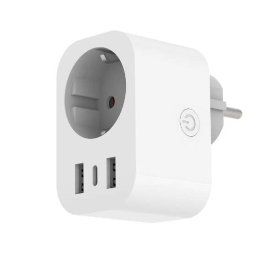 Entac Smart Προσαρμογέας Τροφοδοσίας 2.4A WIBLE Entac Smart Προσαρμογέας Τροφοδοσίας 2.4A WIBLE