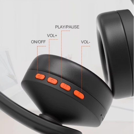 Meetion BTH003 Ακουστικά Bluetooth / Μαύρο Meetion BTH003 Ακουστικά Bluetooth / Μαύρο