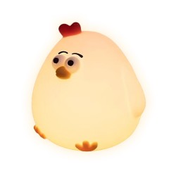 ΑTC LED Κότα Φωτάκι Νυκτός Σιλικόνης