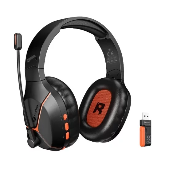 Meetion BTH011 2.4G Bluetooth Gaming Ακουστικά Μαύρο Meetion BTH011 2.4G Bluetooth Gaming Ακουστικά Μαύρο