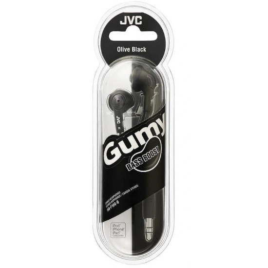 JVC HA-F160-A-E Ακουστικά In ear Μαύρο JVC HA-F160-A-E Ακουστικά In ear Μαύρο