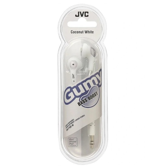 JVC HA-F160-A-E Ακουστικά In ear Λευκό JVC HA-F160-A-E Ακουστικά In ear Λευκό