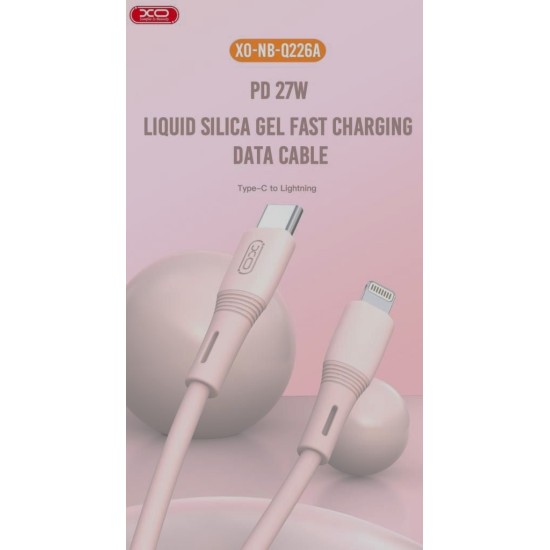 XO NB-Q226A 27W Καλώδιο Φόρτισης + Data Type-C σε Lightning 1m Μπλέ XO NB-Q226A 27W Καλώδιο Φόρτισης + Data Type-C σε Lightning 1m Μπλέ
