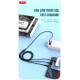 XO NB230 Καλώδιο Φόρτισης + Data 3 σε 1 2.4A Μαύρο XO NB230 Καλώδιο Φόρτισης + Data 3 σε 1 2.4A Μαύρο