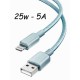 XO NB249 Καλώδιο Φόρτισης + Data Lightning 5A PVC 1m Μπλέ XO NB249 Καλώδιο Φόρτισης + Data Lightning 5A PVC 1m Μπλέ