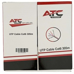 ATC-613W UTP CAT6 305m Λευκό Εσωτερικό ATC-613W UTP CAT6 305m Λευκό Εσωτερικό