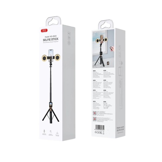 XO SS23 Smart Bluetooth Selfie Stick με 2 Φώτα