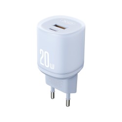 XO L144(EU) PD20W 1USB-A+1USB-C Φορτιστής Μπλε XO L144(EU) PD20W 1USB-A+1USB-C Φορτιστής Μπλε
